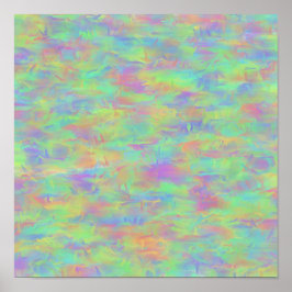 Abstract veelkleurig patroon poster