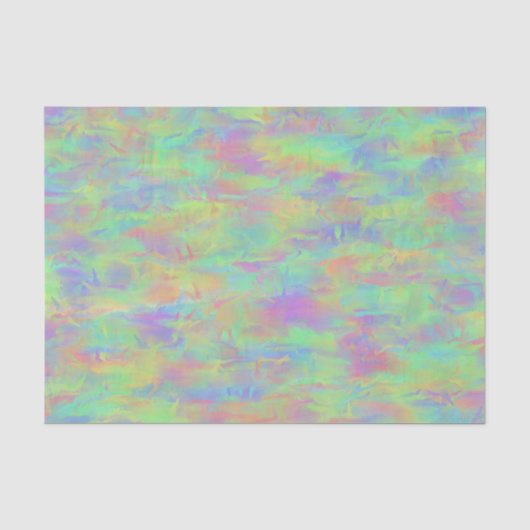 Abstract veelkleurig patroon tissuepapier (Voorkant)