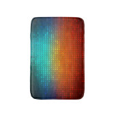 Abstract veelkleurig voetbal, artistieke verlichti badmat (Voorkant Verticaal)