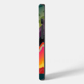 Abstract veelkleurige zigzag Case-Mate iPhone case (Achterkant / Links)