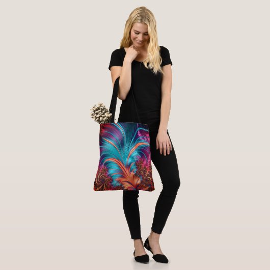 Abstract Veer fractal Tote Bag (Op model)
