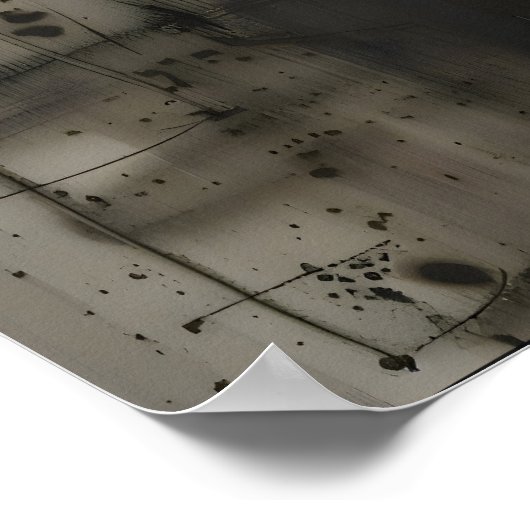 Abstract Veiled Person Gothic Art Printable Poster (Hoek)