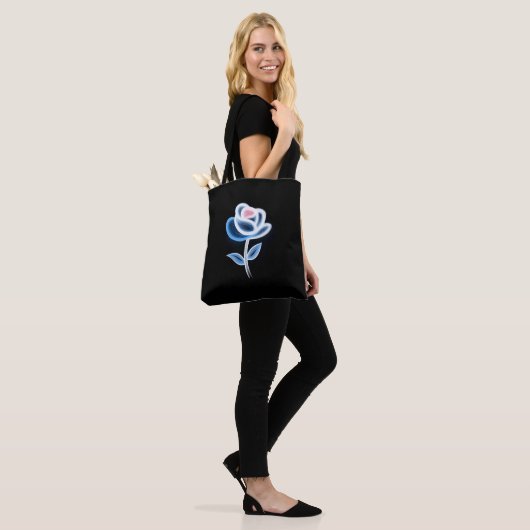 Abstract ventilatorontwerp tote bag (Op model)