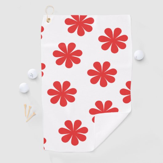 Abstract ventilatorpatroon golfhanddoek (Insitu)