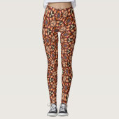 Abstract ventilatorpatroon leggings (Voorkant)
