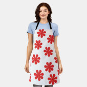 Abstract ventilatorpatroon schort (Gedragen)