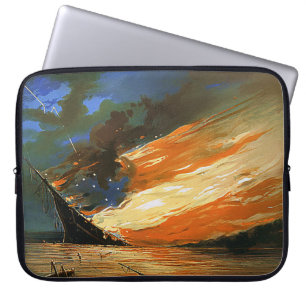  Abstract verbluffende laptophoes Laptop Sleeve