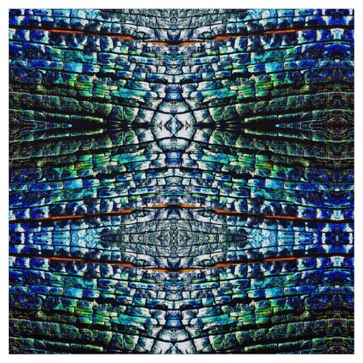 Abstract verbrand schokweefsel stof (Swatch)