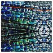 Abstract verbrand schokweefsel stof (Close Up)