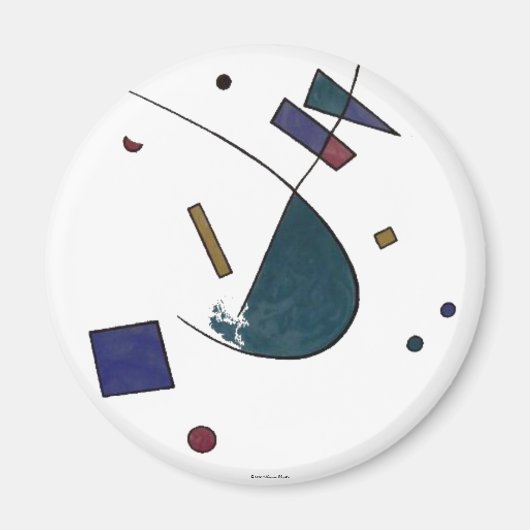 Abstract Verdi Magnet (Voorkant)
