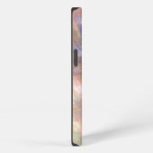 Abstract verfpatroon iPhone hoesje (Rechterkant)