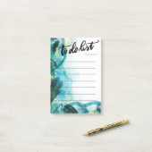 Abstract,Verfspatten, Takenlijst Post-it® Notes (Op bureau)
