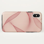 Abstract Verlaat iPhone X hoesje 2 (Achterkant (horizontaal))