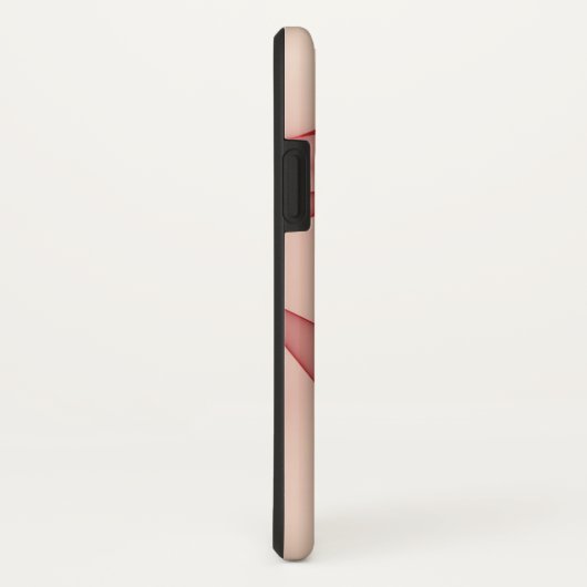 Abstract Verlaat iPhone X hoesje 2 (Achterkant / rechts)