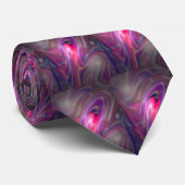 Abstract verlicht ontwerp stropdas (Opgerold)