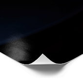 Abstract verlichtingsglas perfect poster (Hoek)