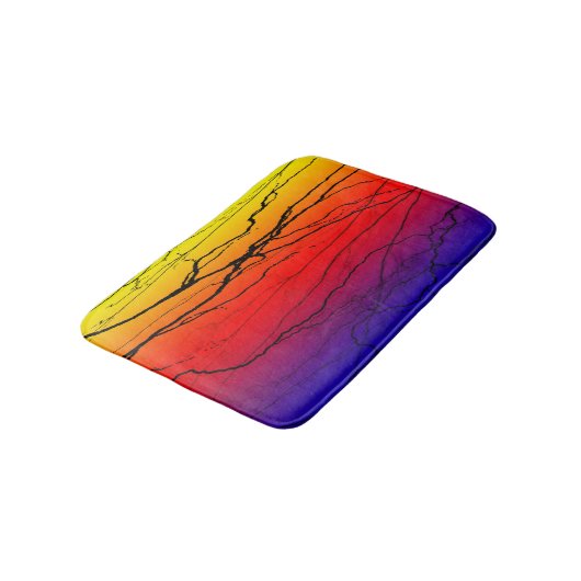 Abstract verloop badmat (Gekanteld)