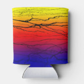 Abstract verloop blikjeskoeler (Achterkant)