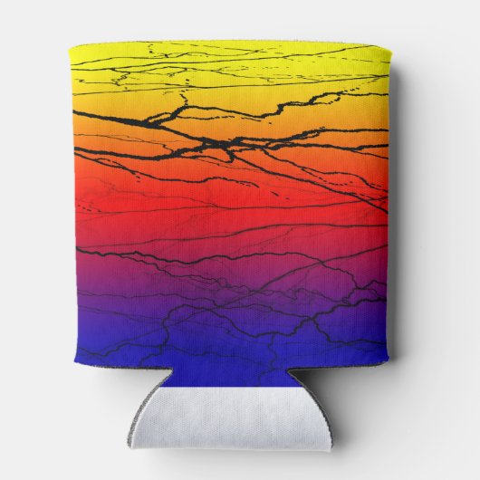 Abstract verloop blikjeskoeler (Achterkant)