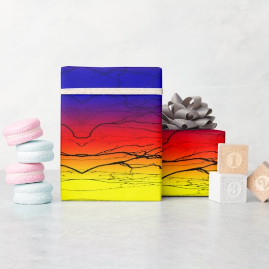 Abstract verloop cadeaupapier (Baby Shower)