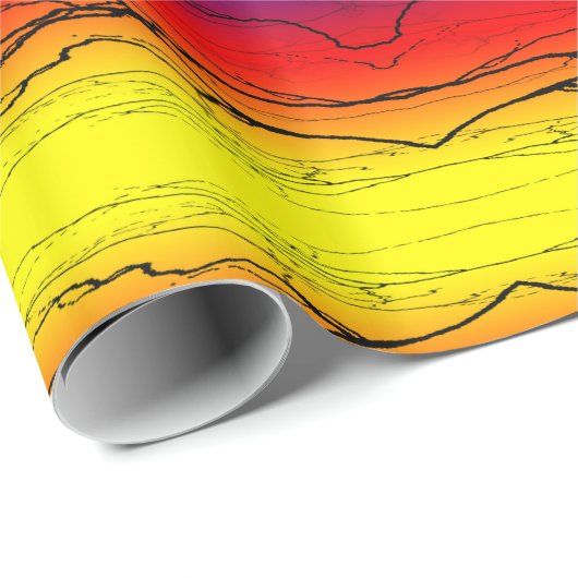 Abstract verloop cadeaupapier (Rol Hoek)