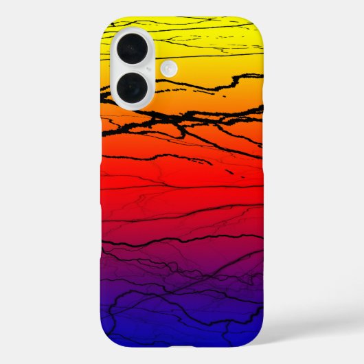 Abstract verloop Case-Mate iPhone case (Achterkant)