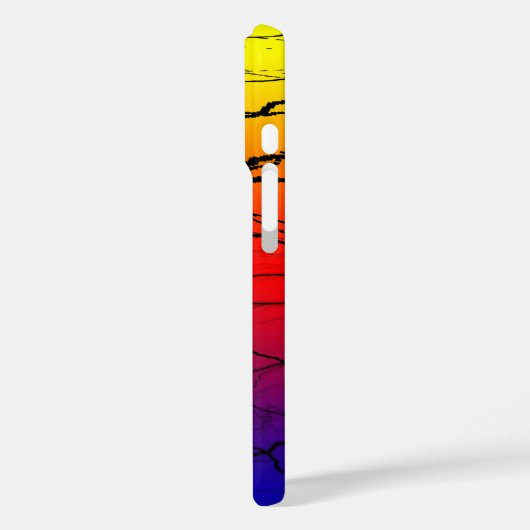 Abstract verloop Case-Mate iPhone case (Achterkant / Links)