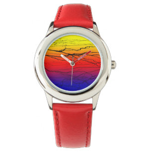 Abstract verloop horloge