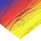 Abstract verloop korte tafelloper (Hoek)