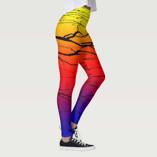 Abstract verloop leggings (Rechts)