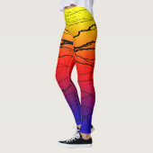 Abstract verloop leggings (Links)