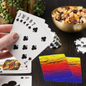 Abstract verloop pokerkaarten (Insitu)