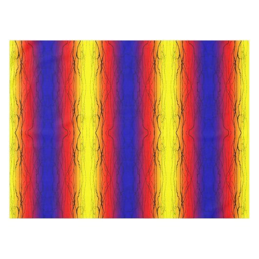 Abstract verloop tafelkleed (Voorkant (Horizontaal))