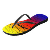 Abstract verloop teenslippers (Schuin)