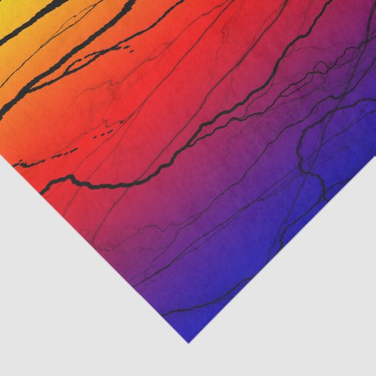 Abstract verloop tissuepapier (Detail)