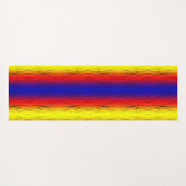 Abstract verloop yogamat (Achterkant (horizontaal))