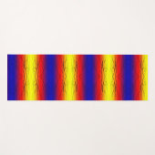 Abstract verloop yogamat (Voorkant (horizontaal))