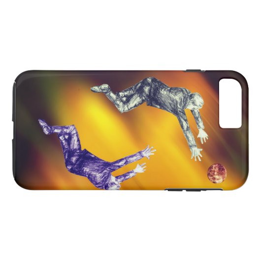 Abstract verplaatsen Telefoonhoesje, Apple iPhone  Case-Mate iPhone Case (Achterkant (Horizontaal))