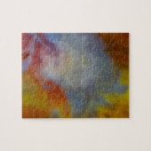 Abstract versteend hout close-up legpuzzel (Horizontaal)