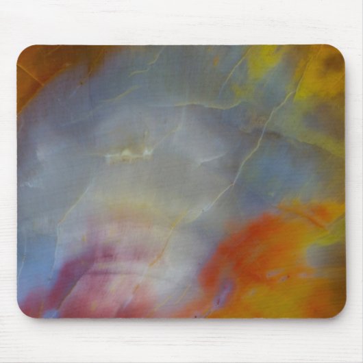 Abstract versteend hout close-up muismat (Voorkant)
