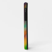 Abstract vervagen met structuur Case-Mate iPhone case (Achterkant/links)