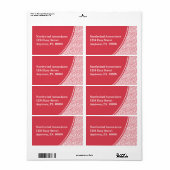 Abstract verzendlabel (Full Sheet)
