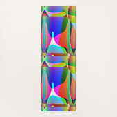 🌈 Abstract Vibrerend Yogamat (Achterkant)