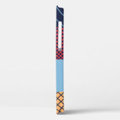 Abstract vierkant kunstwerk: geometrisch ontwerp. Case-Mate iPhone case (Achterkant / Links)