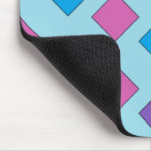 Abstract vierkant Mousepad Muismat (Hoek)