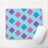 Abstract vierkant Mousepad Muismat (Met muis)