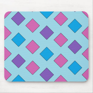 Abstract vierkant Mousepad Muismat