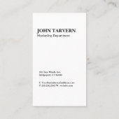 Abstract Vierkant Patroon | Bedrijfsleven Visitekaartje (Achterkant)