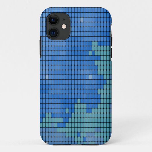 Abstract vierkant patroon Case-Mate iPhone case (Achterkant)