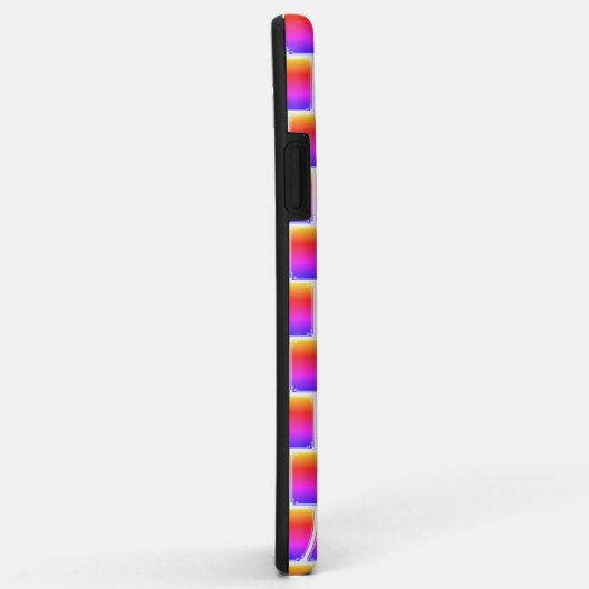 Abstract vierkant patroon Case-Mate iPhone case (Achterkant/rechts)